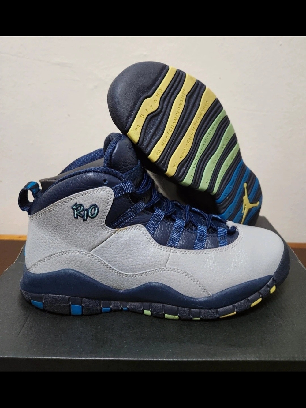 Air Jordan 10 Retro Rio sz 5y